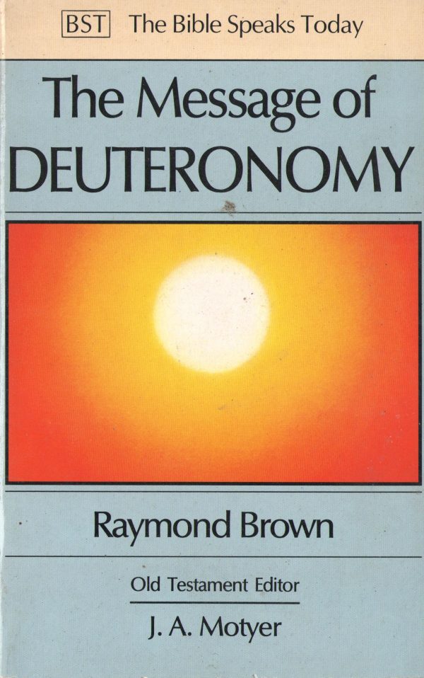 The Message of Deuteronomy - antikvariát
