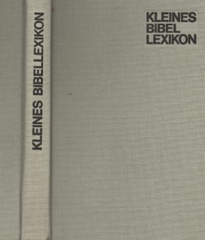 Kleines Bibel Lexikon - antikvariát